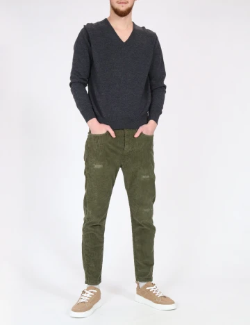 Pantaloni Zara, verde Verde