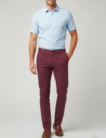 
						Pantaloni Zara, roz pudra inchis