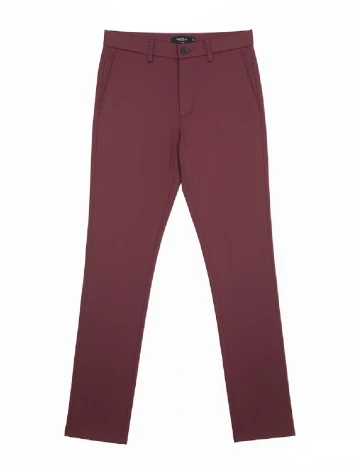 Pantaloni Zara, roz pudra inchis