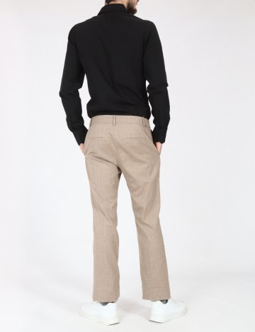 Pantaloni Zara, maro