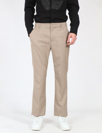 Pantaloni Zara, maro