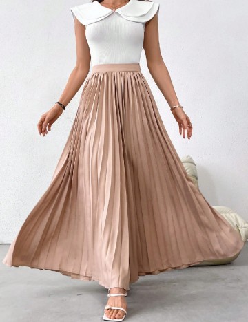 
						Pantaloni SHEIN, crem