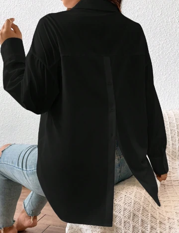 Camasa SHEIN CURVE, negru