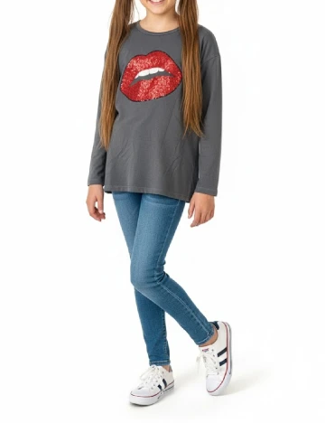 Bluza Zara, gri inchis