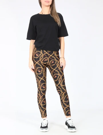 Colanti Zara, negru/galben