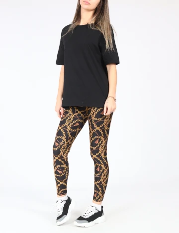 Colanti Zara, negru/galben