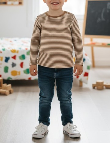 
						Bluza Zara, maro/alb