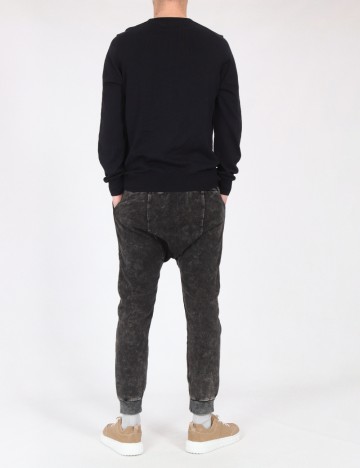 Pantaloni Pull&Bear, gri inchis