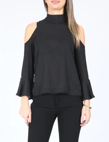 Bluza Bershka, negru