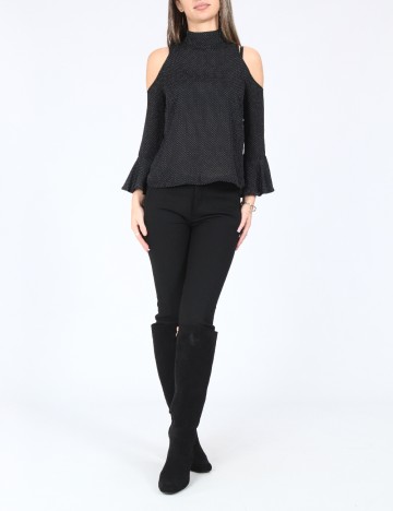 Bluza Bershka, negru
