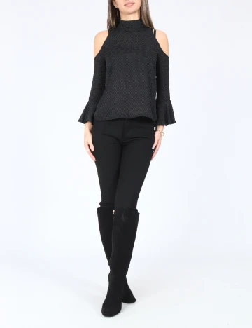 Bluza Bershka, negru