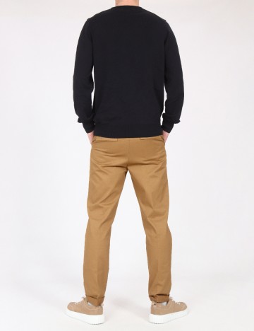 Pantaloni Zara, maro