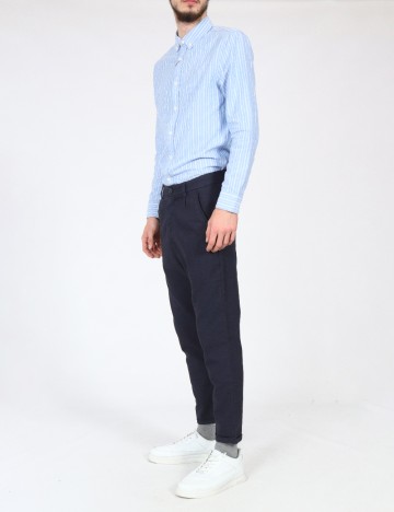 
						Pantaloni Zara, bleumarin