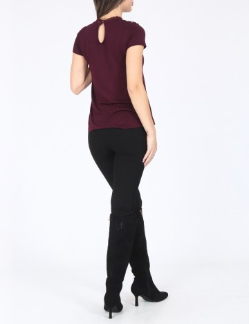 Bluza Bershka, pruna