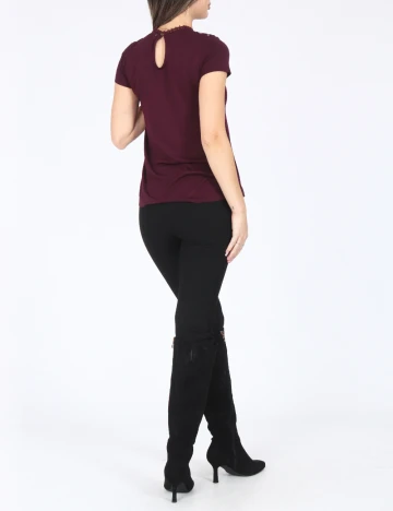 Bluza Bershka, pruna