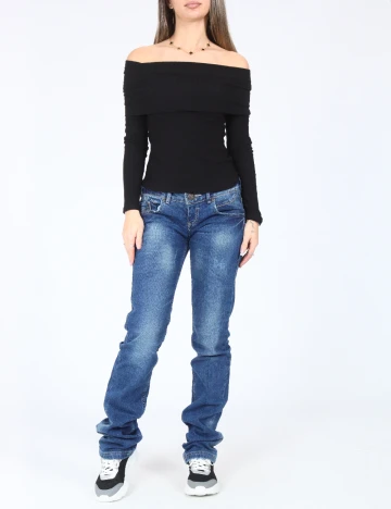 Bluza Bershka, negru