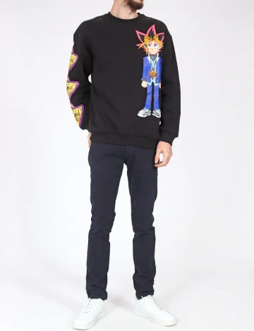 Pantaloni Zara, bleumarin Albastru