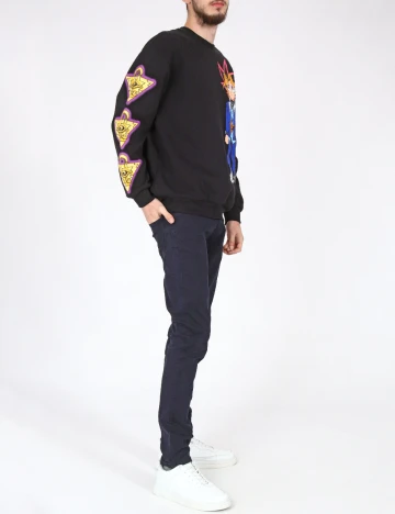 Pantaloni Zara, bleumarin Albastru