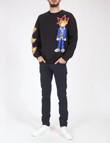 Pantaloni Zara, bleumarin Albastru