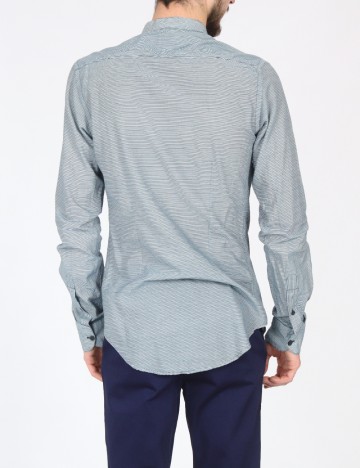 Camasa Zara, bleumarin