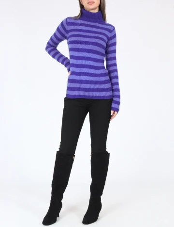 Bluza Bershka, albastru Albastru