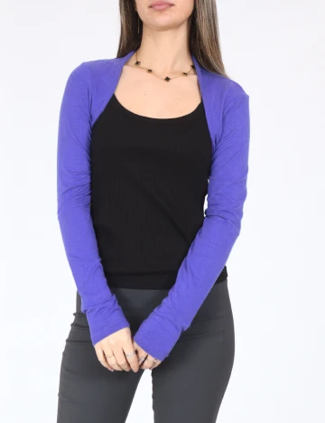 Bolero Bershka, albastru