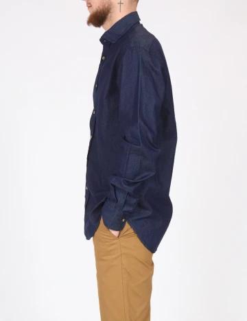 Camasa Zara, bleumarin Albastru