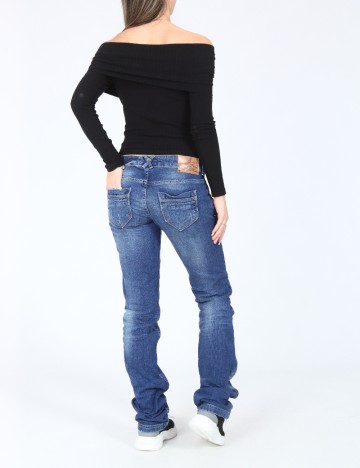 Blugi Bershka, albastru