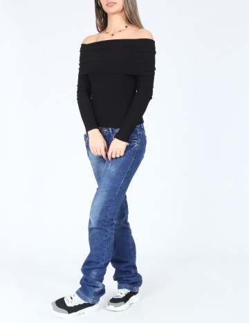 Blugi Bershka, albastru