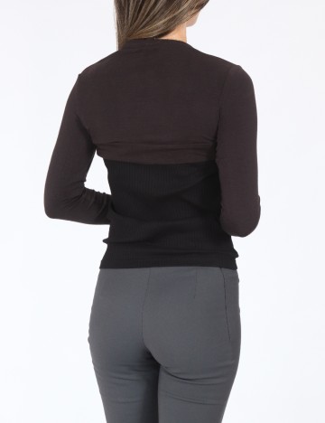 Bolero Bershka, maro inchis