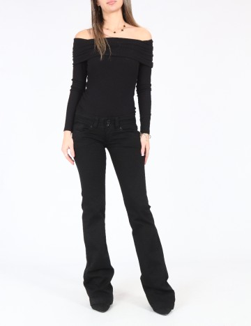 
						Blugi Bershka, negru