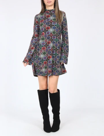 Rochie scurta Zara, mix culori