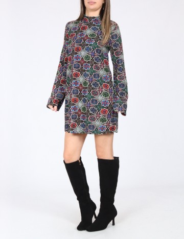 Rochie scurta Zara, mix culori