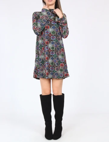 Rochie scurta Zara, mix culori