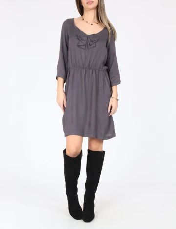 Rochie scurta Zara, gri