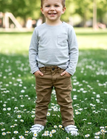 
						Pantaloni Zara, maro