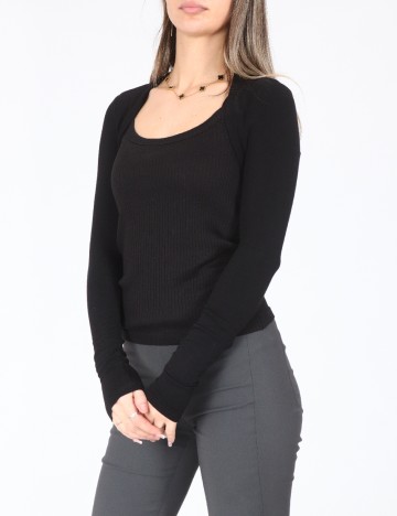 Bolero Bershka, negru