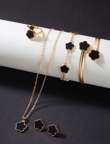 
						Set bijuterii SHEIN, auriu