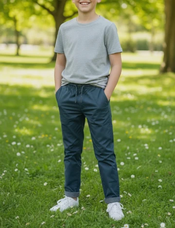 Pantaloni Zara, bleumarin