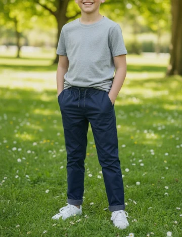 Pantaloni Zara, bleumarin