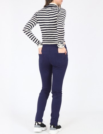 Pantaloni Zara, bleumarin
