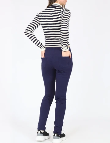 Pantaloni Zara, bleumarin
