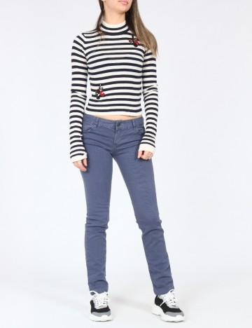 Pantaloni Zara, albastru