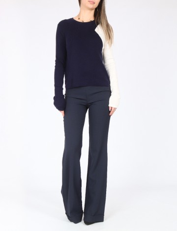 Pantaloni Bershka, bleumarin