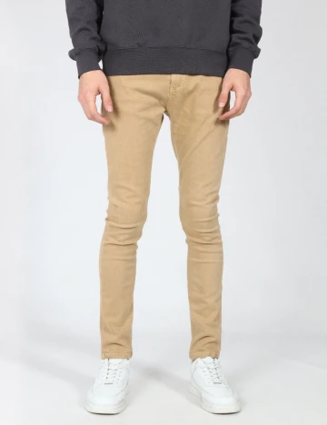 Pantaloni Zara, crem