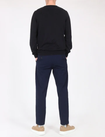 Pantaloni Zara, bleumarin Albastru