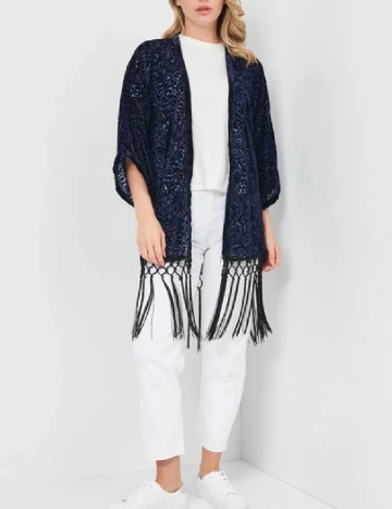 Cardigan Zara, albastru