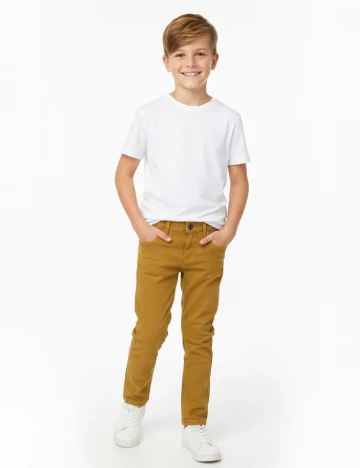 Pantaloni Zara, mustar