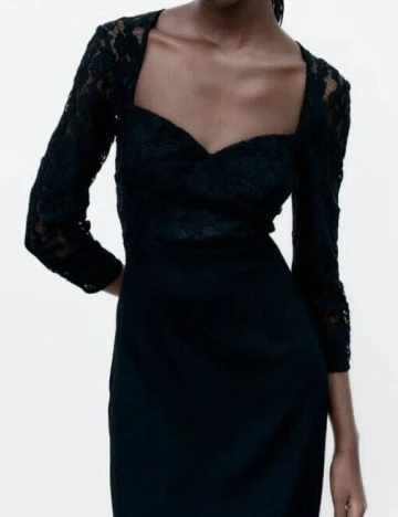 Rochie medie Zara, negru