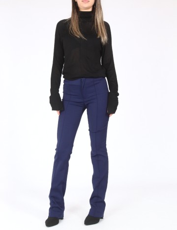 Pantaloni Zara, bleumarin